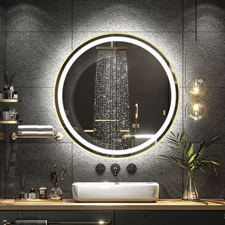 Miralls LED Smart Touch amb marc d'aliatge d'alumini